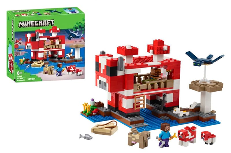 Конструктор за мотивами гри 11848 , 500 дет.,у короб.28x26x7.6см