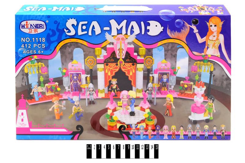 Конструктор "Sea-Mai" 413 дет. 1118