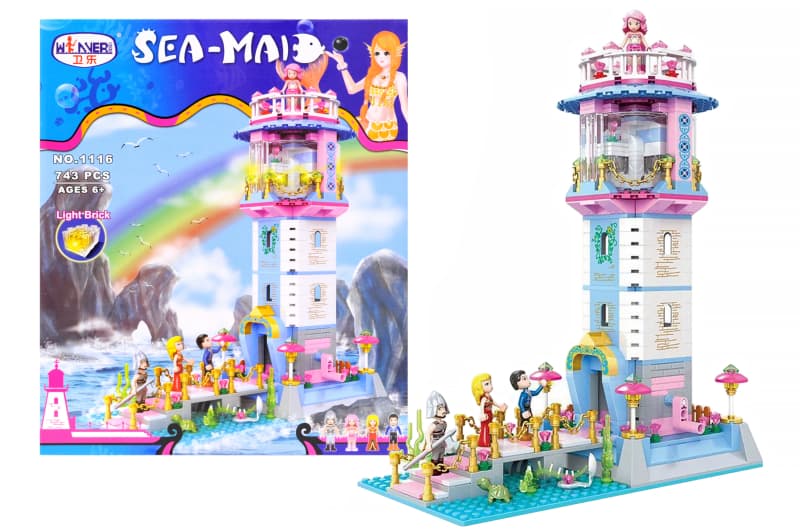 Конструктор "SEA MAI" 743 деталей 1116