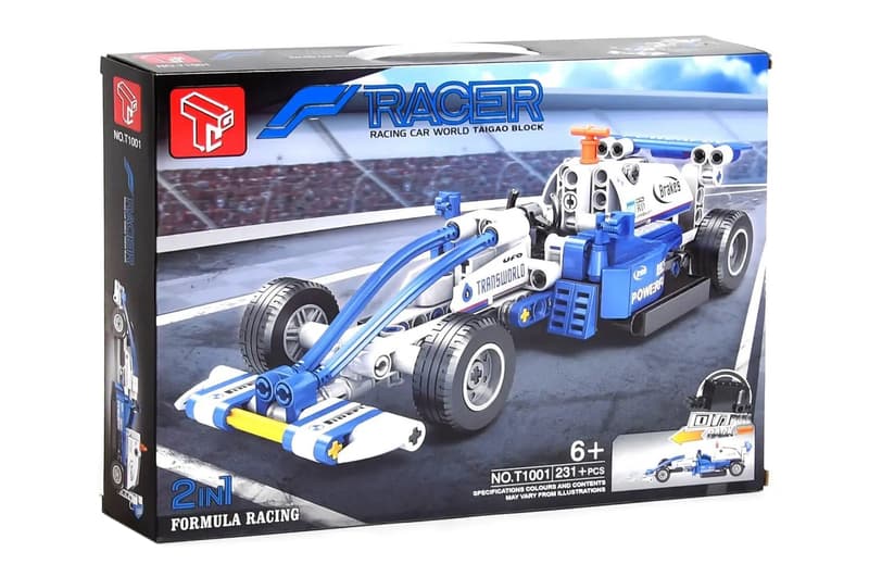 Конструктор T1001 Formula 231 деталь, коробка 38,5x27x5 см