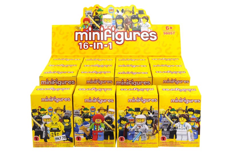 Конструктор "Mini Figures Heroes" 98057-1-16 р.8*4*14,5см