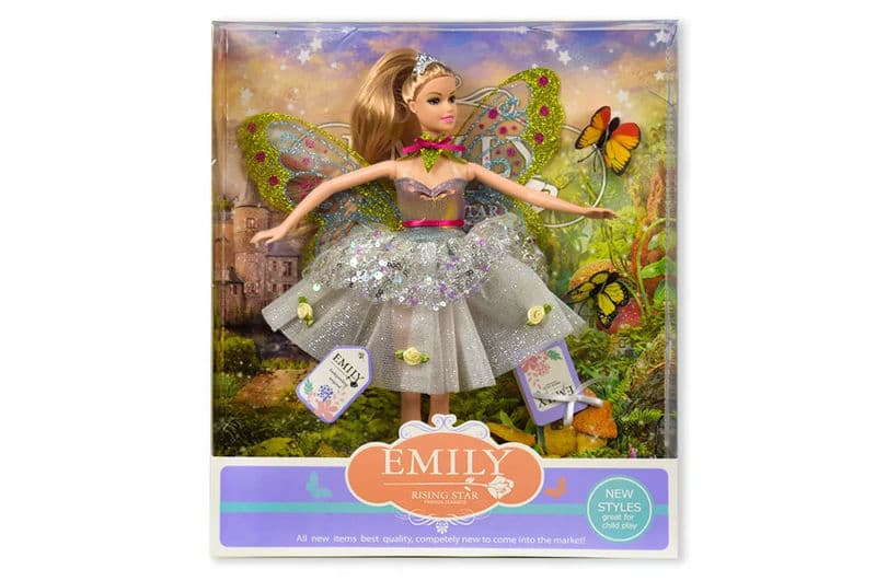 Лялька "Фея" "Emily"QJ080 з аксесуарами, в коробці р. 33*28*6 см.