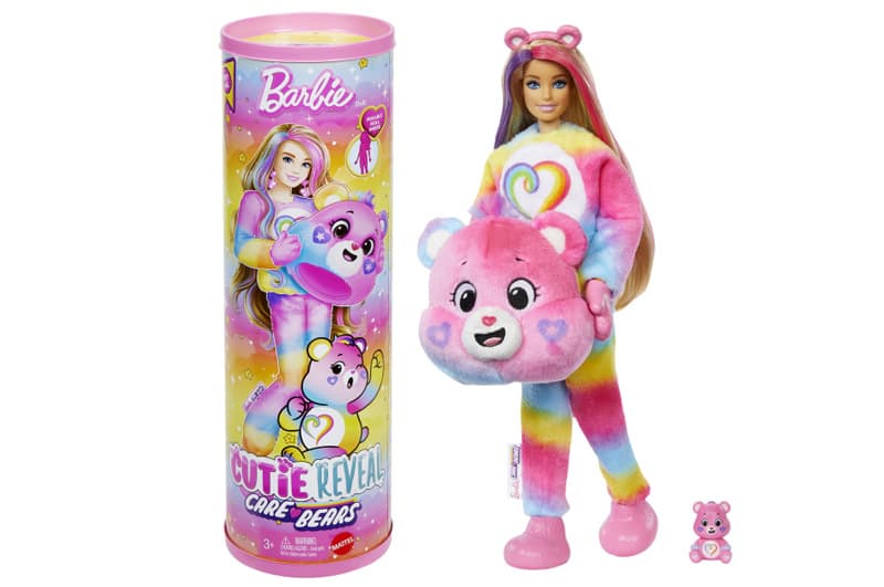 Лялька Barbie JFV60 "Cutie Reveal" серії "Care Bears: нова хвиля" – ведмедик Єдність