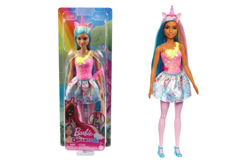 Лялька-єдиноріг у світло-рожевому стилі серії Дрімтопія HGR21 Barbie