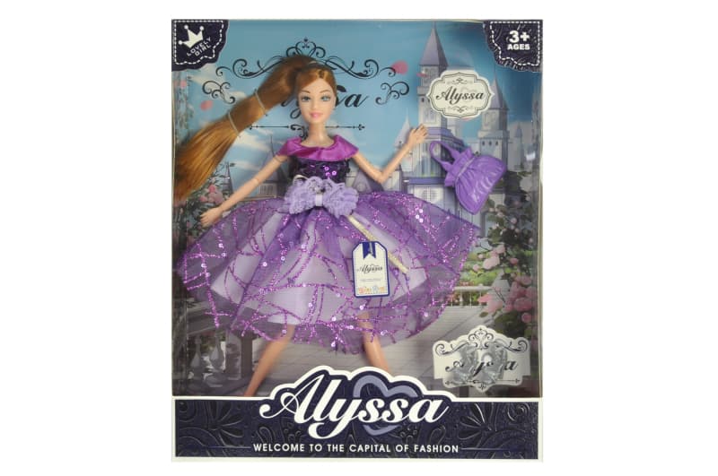 Лялька "Alyssa" в коробці 26027 р.33*28*6,5см
