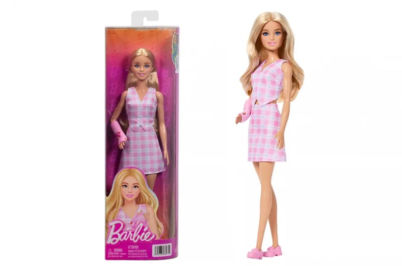 Лялька JJN56 "Модниця" – рожева клітинка Barbie