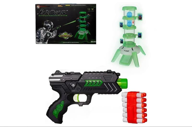 Тир повітряний "Dark Wars" B3240G в коробці 42*26*9 см