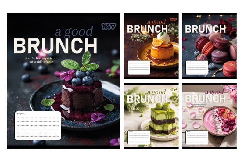 Зошит 36 Клітинка 769102 "Brunch" Yes