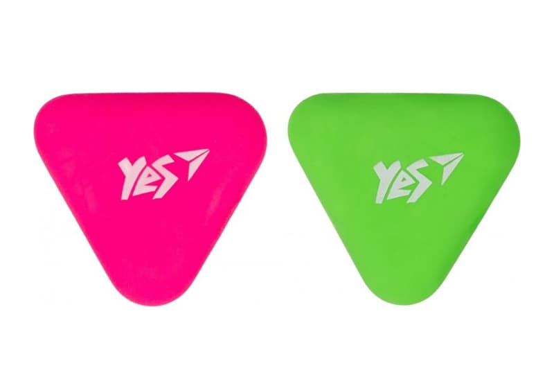 Гумка у формі трикутника YES "Triangle" 2 кол./уп. 560596