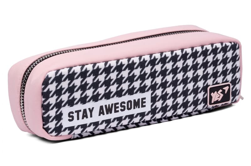 Пенал м'який YES 3 відділення PH-22-3 Stay awesome