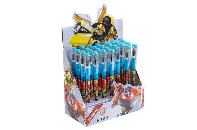 Ручка Kite кулькова TF21-032, синя TF21-032