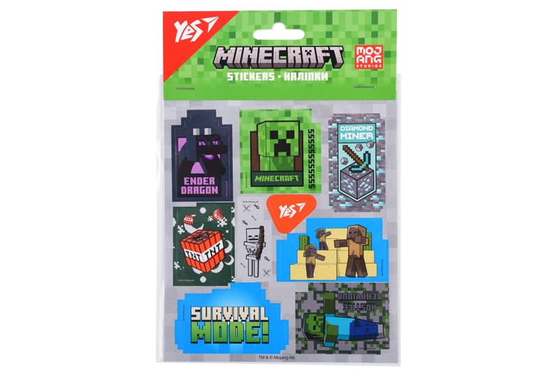 Наліпки Yes "Minecraft" 954923