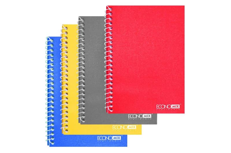 БЛОКНОТ пл.обк. спір. Economix ф.A5 80арк E20220