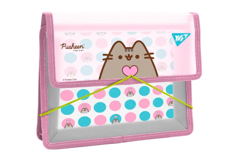 Папка для зошитів Yes пласт. на резинці В5 "Pusheen. Heart" 492209