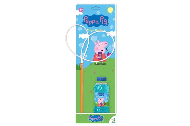 Бульбашки мильні 200178 Mega Bubbles «Peppa Pig». Об’єм 450 мл