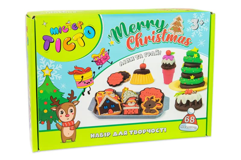 Набір для творчості Містер тісто Merry Christmas Strateg 41022 STRATEG
