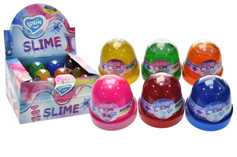 Слайм Glitter slime 120мл 80168 TM Lovin