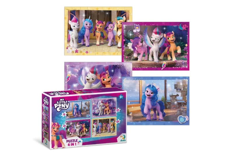 Пазл "My Little Pony" 4в1 "Нове покоління" 200389 DoDo