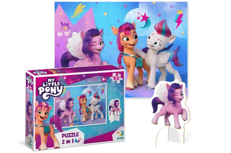 Пазл "My Little Pony" 60ел. з фігуркою "Стильні подружки" 200140 DoDo