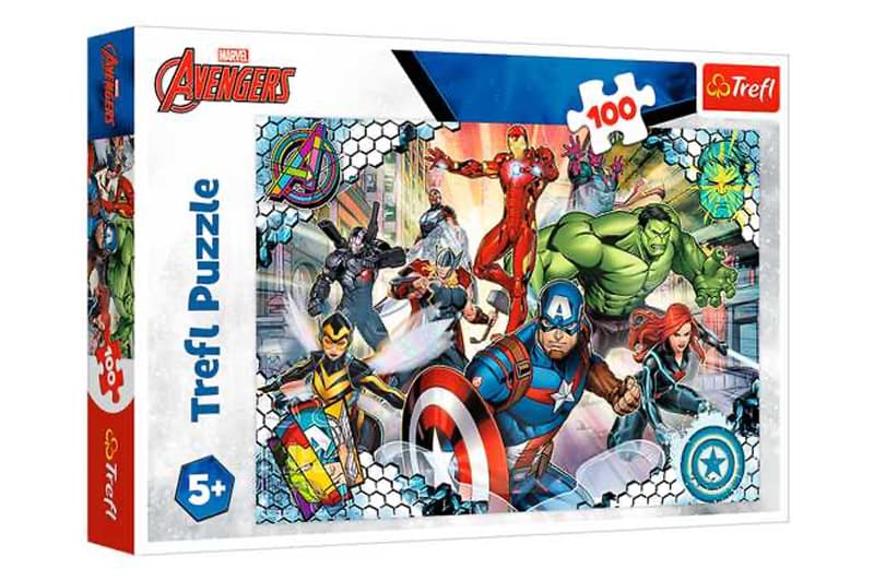 Пазли - 100 елм. - 16454 "MARVEL: Відомі месники", Trefl
