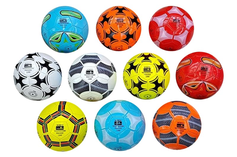 М'яч футбольний FB2309 №5 PVC, 270 грам, MIX 10 кольорів