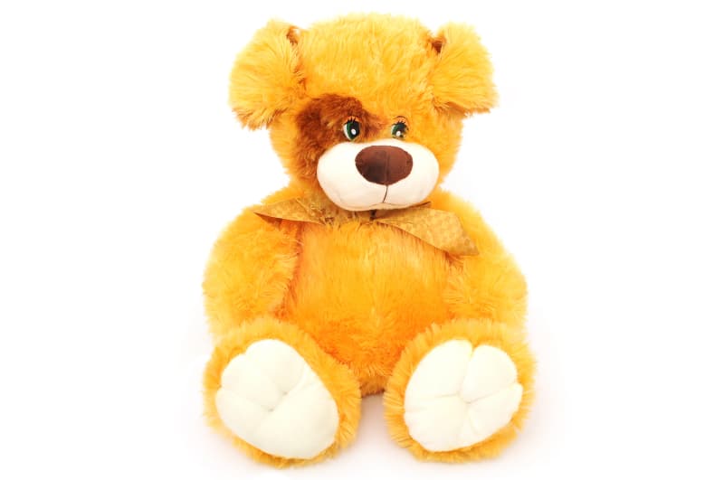 Собачка з бантом (3 кольори) 2978/35 р.35см