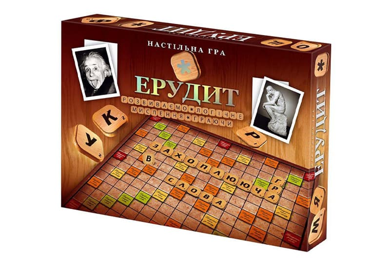 Настільна гра DTG4-UA "Ерудит" DANKO