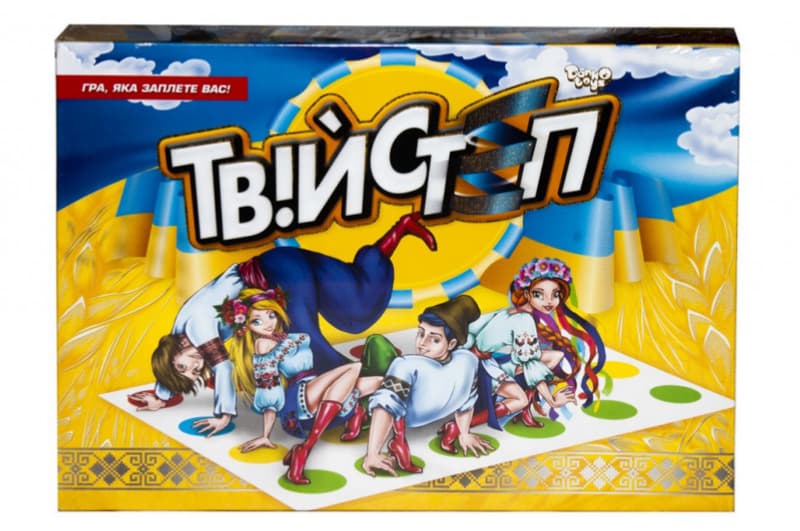 Гра напольна "Твійстеп" укр. DTG14 DANKO