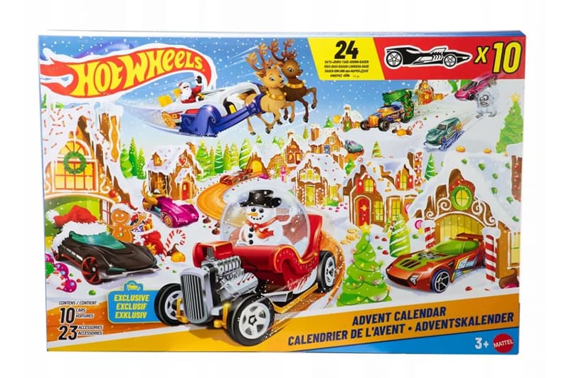 Адвент-календар Hot Wheels JCB47
