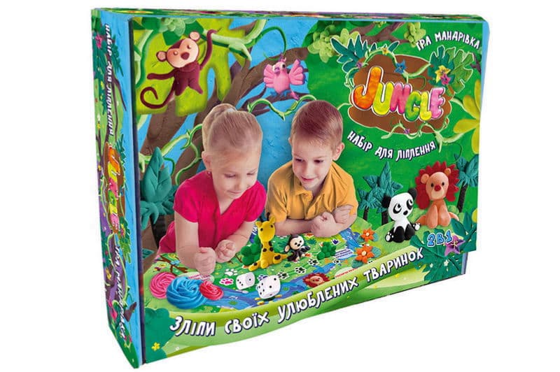 Набір для ліпки "Jungle" 71409 STRATEG