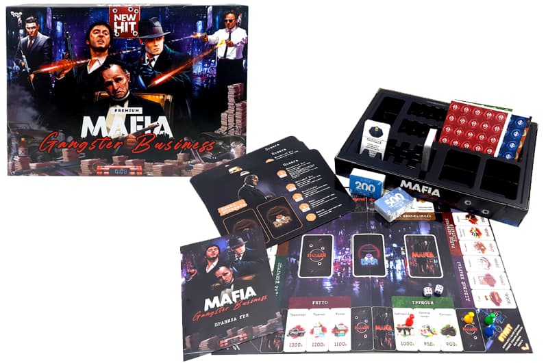 Настільна гра MAF-03-01U "MAFIA. Gangster Business. Premium" DANKO