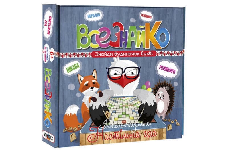 Розвиваюча гра "Всезнайко" 802 STRATEG