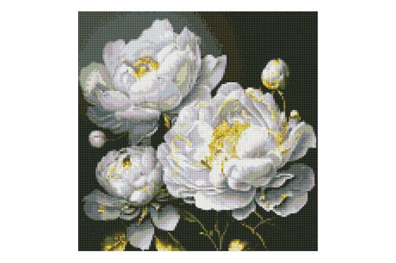 Набір з алмазною мозаїкою 40x40 см AMO7609 "Бездоганна краса" Ideyka