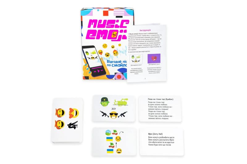 Настільна гра "Music Emoji" 30249 STRATEG