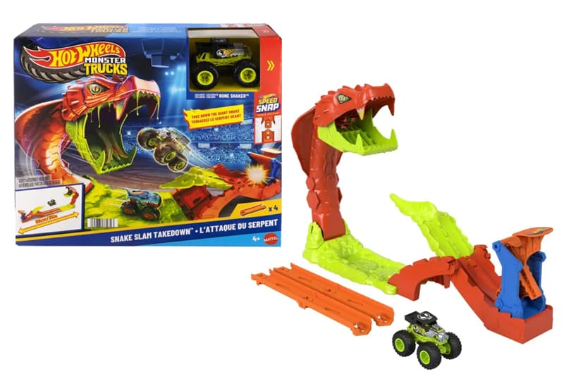 Набір JJN44 "Атака змії" серії "Monster Trucks" Hot Wheels