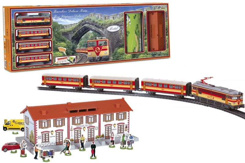 Залізна дорога "Pequetren Travelers Deluxe Train" 4.4м 516 р.91*32*11см DoDo