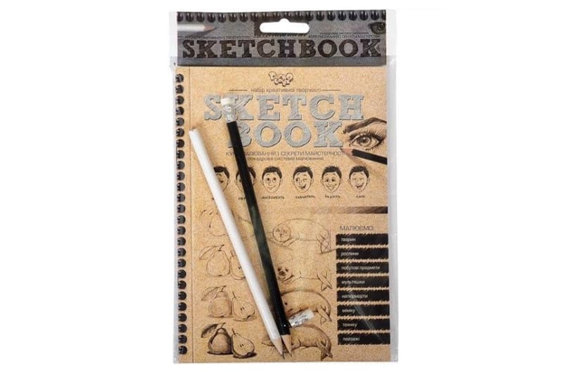 Набір креативної творчості "SKETCH BOOK" SB-01-02 DANKO