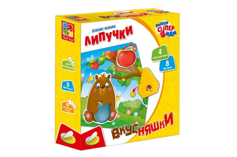 Вжик-вжик Липучки 'Смаколик' VT1302-22 (укр) Vladi Toys