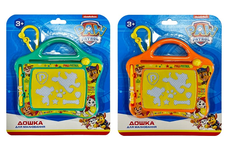 Магнітна дошка Paw Patrol PP-82103 кольорова планшет 19,5*24,5 см, 2 кольори