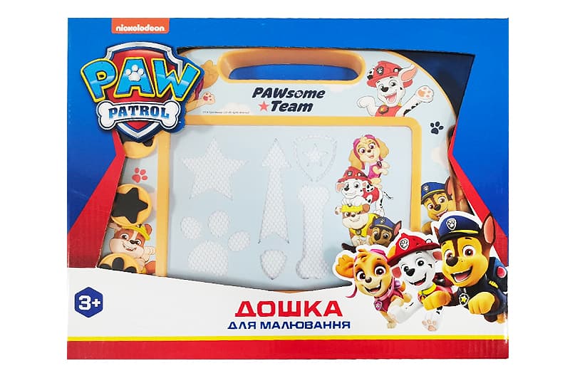 Магнітна дошка Paw Patrol PP-82104 кольорова в коробці р. 33*26*3,5 см