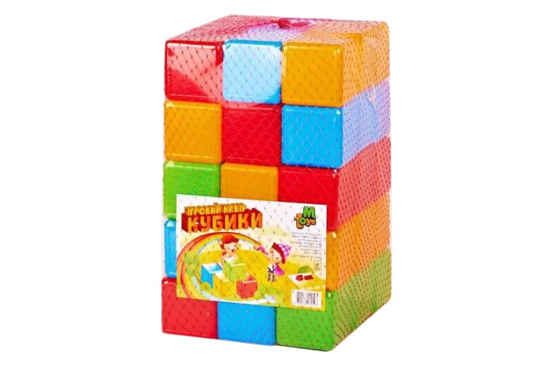 Кубики кольорові "45шт" 09065 Mtoys