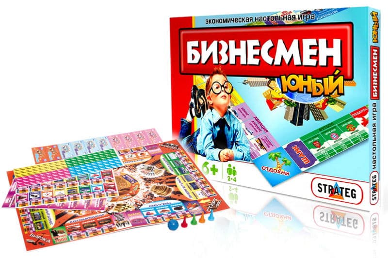 Настільна гра "Юний бізнесмен" 331 STRATEG
