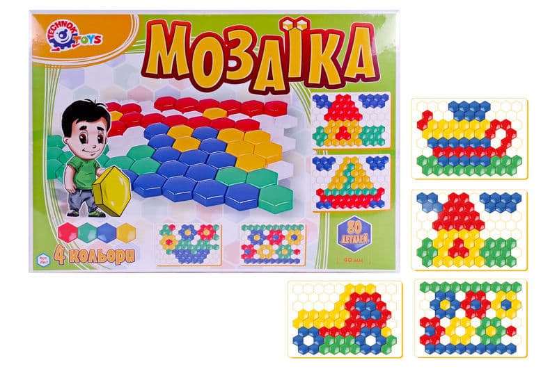 Мозаїка 2063 №1 80 дет. ТЕХНОК
