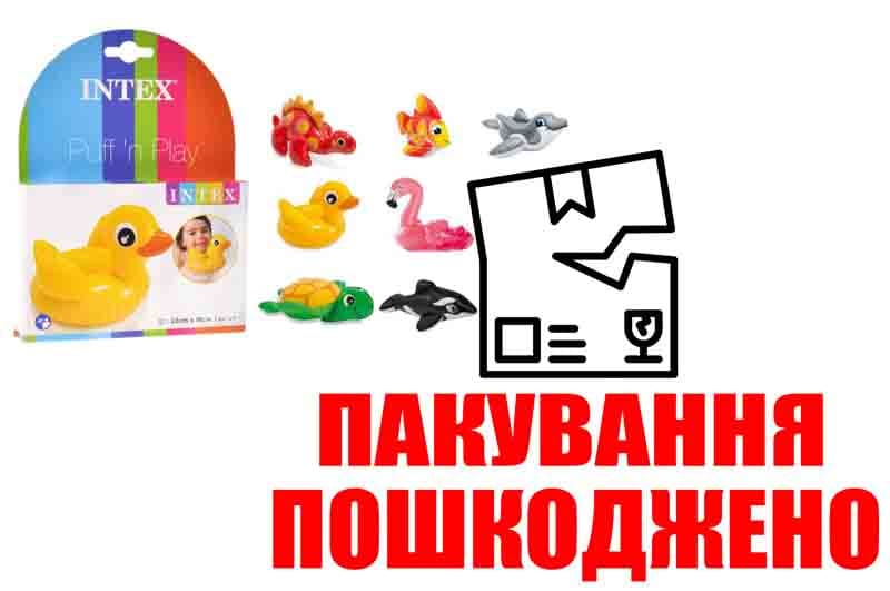 OUTLET Надувна іграшка 58590 Весело купатися 9 видів Intex