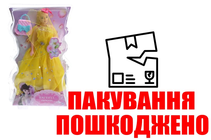 OUTLET 0 Лялька на блістері 682A1 р.30*19*5см