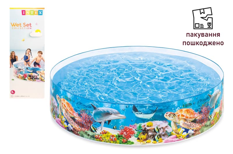 OUTLET Басейн INTEX каркасний 58472, р. 244*46 см
