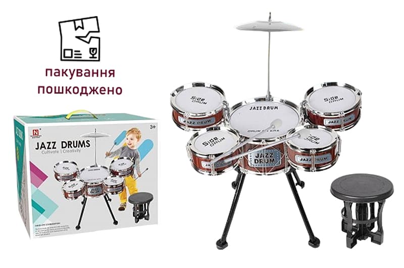 OUTLET Барабанна установка 586-372 кор.25,5*21,5*22 см