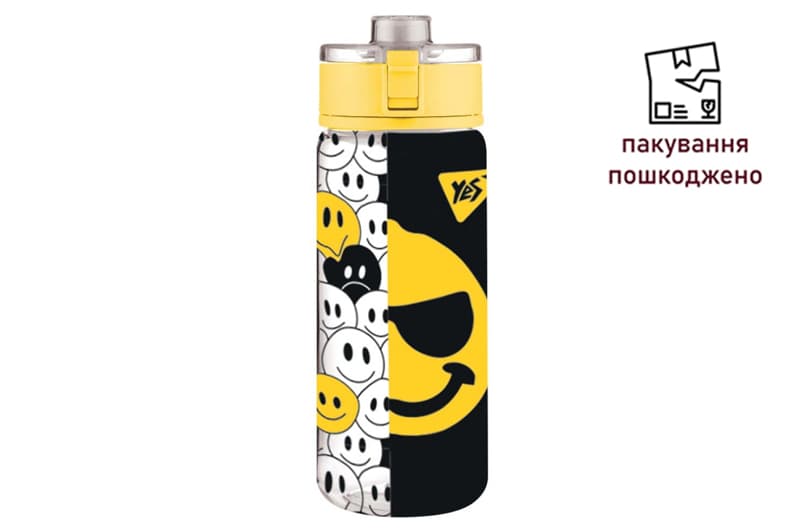 OUTLET 0 Пляшка для води YES Melt Smile 600 мл