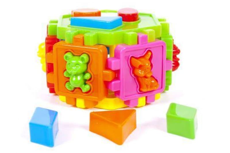 Сортер шестикутний з тваринками KW-50-104 KinderWay
