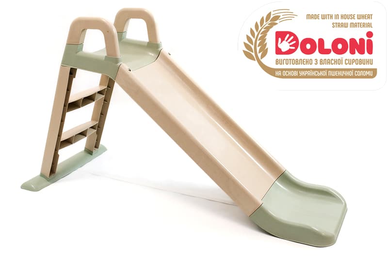 Гірка мала 0140/01eco Eco Green для катання дітей 140 см DOLONI